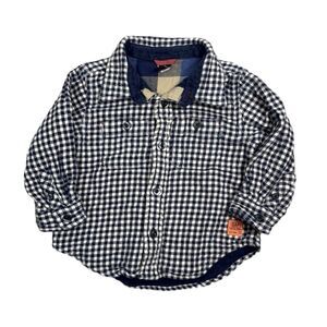 Gap Plaid Button Down Long Sleeve Shirt